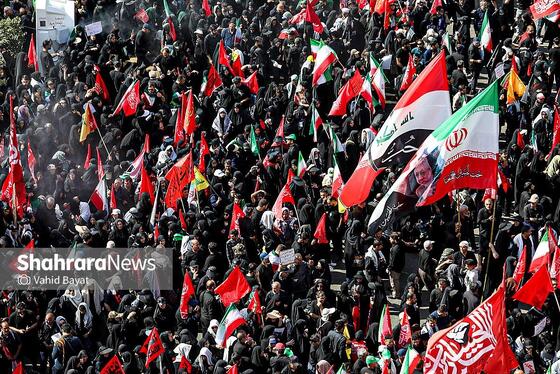 گزارش تصویری | تشییع پیکر امام شهید در تهران (۱۵ تیر ۱۴۰۵) - ۱