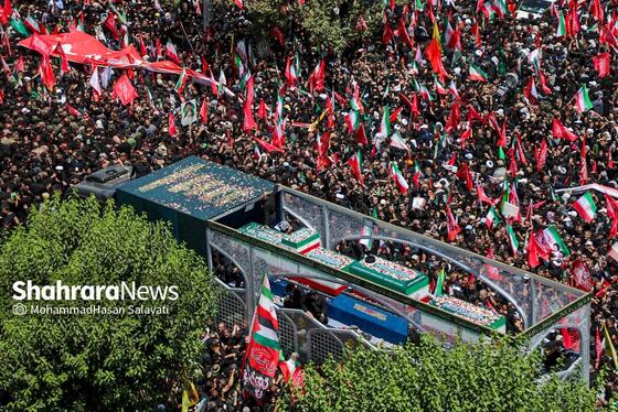 گزارش تصویری | تشییع پیکر امام شهید در تهران (۱۵ تیر ۱۴۰۵) - ۲