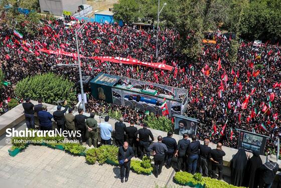 گزارش تصویری | تشییع پیکر امام شهید در تهران (۱۵ تیر ۱۴۰۵) - ۲
