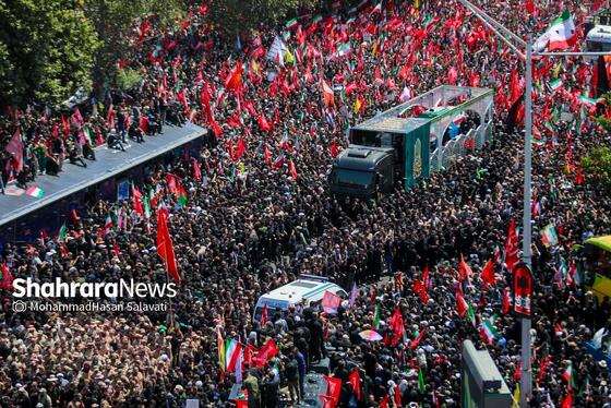 گزارش تصویری | تشییع پیکر امام شهید در تهران (۱۵ تیر ۱۴۰۵) - ۲