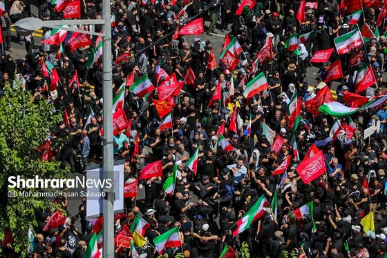 گزارش تصویری | تشییع پیکر امام شهید در تهران (۱۵ تیر ۱۴۰۵) - ۲