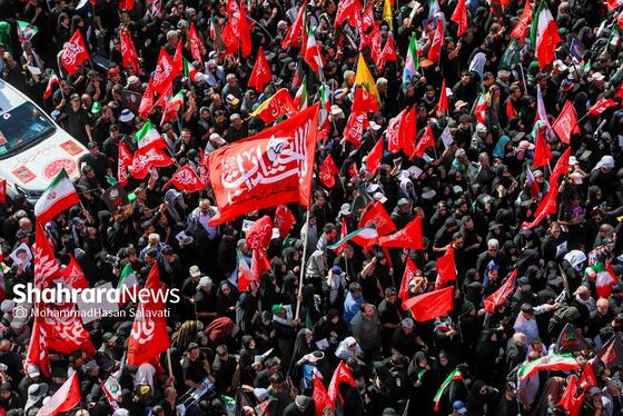 گزارش تصویری | تشییع پیکر امام شهید در تهران (۱۵ تیر ۱۴۰۵) - ۲