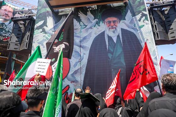 گزارش تصویری | تشییع پیکر امام شهید در تهران (۱۵ تیر ۱۴۰۵) - ۳