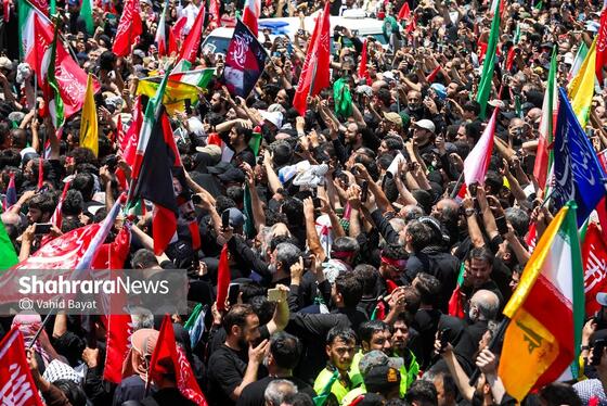 گزارش تصویری | تشییع پیکر امام شهید در تهران (۱۵ تیر ۱۴۰۵) - ۴