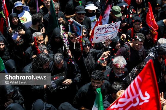 گزارش تصویری | تشییع پیکر امام شهید در تهران (۱۵ تیر ۱۴۰۵) - ۴