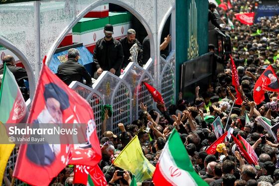 گزارش تصویری | تشییع پیکر امام شهید در تهران (۱۵ تیر ۱۴۰۵) - ۴