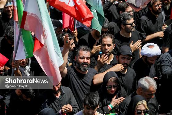 گزارش تصویری | تشییع پیکر امام شهید در تهران (۱۵ تیر ۱۴۰۵) - ۴