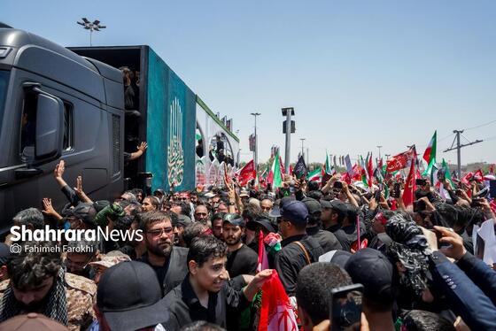گزارش تصویری | تشییع پیکر امام شهید در تهران (۱۵ تیر ۱۴۰۵) - ۵