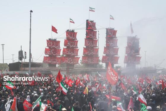 گزارش تصویری | تشییع پیکر امام شهید در تهران (۱۵ تیر ۱۴۰۵) - ۵