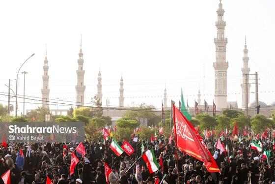 گزارش تصویری | تشییع پیکر امام شهید در قم (۱۶ تیر ۱۴۰۵) - ۱