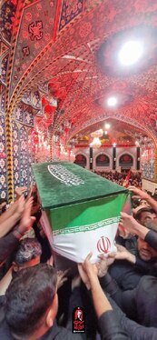 رهبر شهید انقلاب زائر کربلا شد | لحظه به لحظه با تشییع پیکر رهبر شهید در کربلای معلی + فیلم و عکس (۱۷ تیرماه ۱۴۰۵)