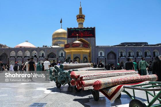 گزارش تصویری | مشهد در انتظار وداع با رهبر شهید