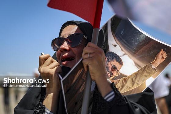 گزارش تصویری | استقبال از پیکر مطهر رهبر شهید انقلاب و خانواده ایشان در فرودگاه مشهد