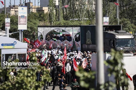 گزارش تصویری | تشییع تاریخی پیکر مطهر رهبر شهید انقلاب در مشهد مقدس | (پنجشنبه ۱۸ تیر ماه ۱۴۰۵)