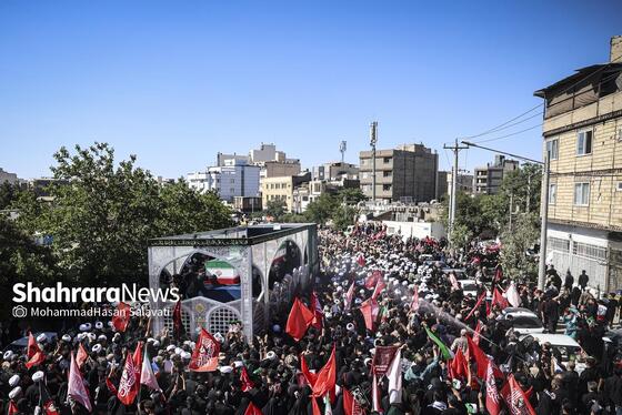 گزارش تصویری | تشییع تاریخی پیکر مطهر رهبر شهید انقلاب در مشهد مقدس | (پنجشنبه ۱۸ تیر ماه ۱۴۰۵)
