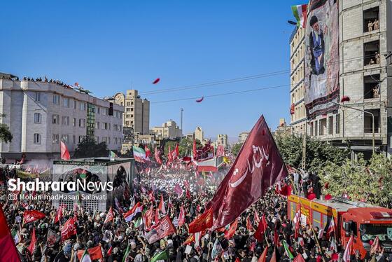 گزارش تصویری | تشییع تاریخی پیکر مطهر رهبر شهید انقلاب در مشهد مقدس | (پنجشنبه ۱۸ تیر ماه ۱۴۰۵)