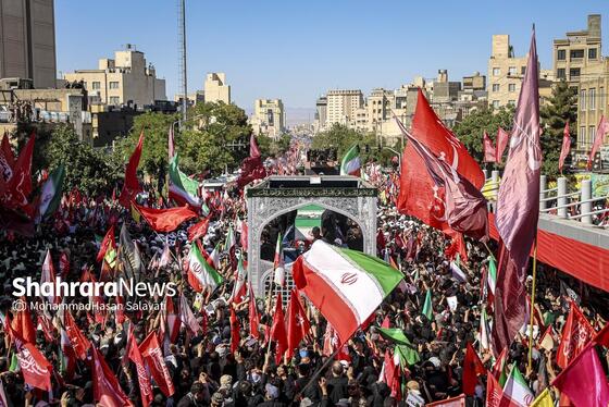 گزارش تصویری | تشییع تاریخی پیکر مطهر رهبر شهید انقلاب در مشهد مقدس | (پنجشنبه ۱۸ تیر ماه ۱۴۰۵)