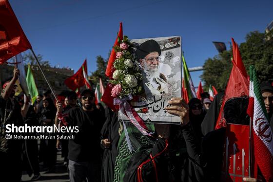 گزارش تصویری | تشییع تاریخی پیکر مطهر رهبر شهید انقلاب در مشهد مقدس | (پنجشنبه ۱۸ تیر ماه ۱۴۰۵)