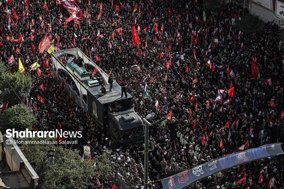 گزارش تصویری | تشییع تاریخی پیکر مطهر رهبر شهید انقلاب در مشهد مقدس | (پنجشنبه ۱۸ تیر ماه ۱۴۰۵)