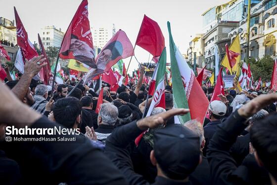 گزارش تصویری | تشییع تاریخی پیکر مطهر رهبر شهید انقلاب در مشهد مقدس | (پنجشنبه ۱۸ تیر ماه ۱۴۰۵)