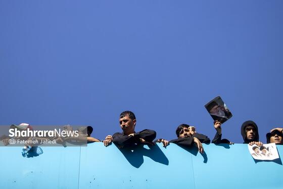 گزارش تصویری | مشهد در انتظار مهمان آسمانی