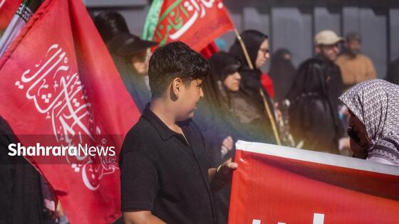 گزارش تصویری | انتظار مردم برای تشییع پیکر رهبر شهید در مشهد