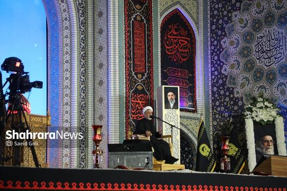 گزارش تصویری | مراسم بزرگداشت رهبر شهید ایران در حرم مطهر امام رضا (ع)