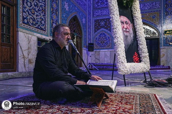 گزارش تصویری | آماده سازی مزار مطهر رهبر شهید انقلاب اسلامی در حرم مطهر رضوی