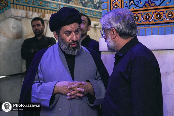 گزارش تصویری | آماده سازی مزار مطهر رهبر شهید انقلاب اسلامی در حرم مطهر رضوی