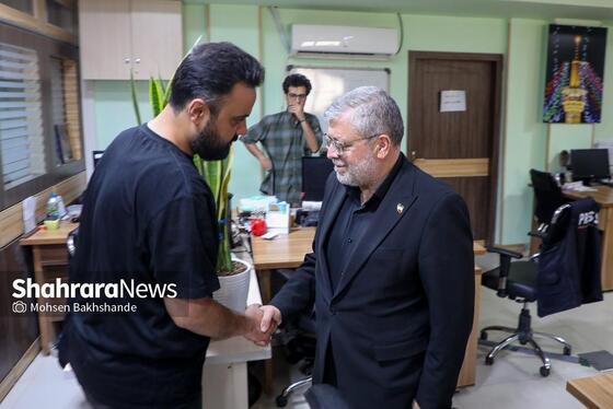 گزارش تصویری | بازدید شهردار مشهد از موسسه فرهنگی شهرآرا (۲۱ تیر ۱۴۰۵)