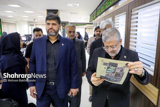 گزارش تصویری | بازدید شهردار مشهد از موسسه فرهنگی شهرآرا (۲۱ تیر ۱۴۰۵)