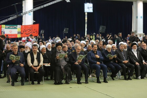 گزارش تصویری | مراسم بزرگداشت «آقای شهید ایران» از سوی رهبر معظم انقلاب در مصلی امام خمینی(ره)