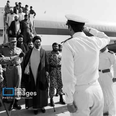 گزارش تصویری | بازدید رهبر شهید از مانور دریایی در تنگه هرمز؛ مهر ۱۳۶۴