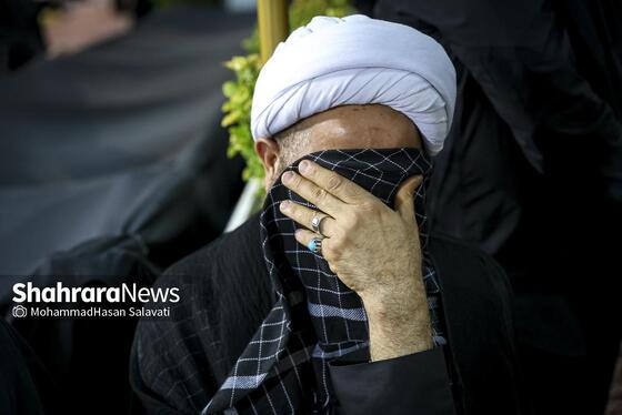 گزارش تصویری | اجتماع بزرگ «همه خونخواهیم» در حرم مطهر رضوی