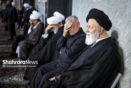 گزارش تصویری | اجتماع بزرگ «همه خونخواهیم» در حرم مطهر رضوی