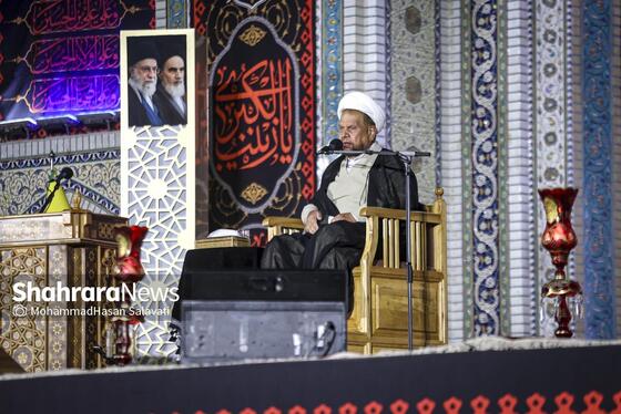 گزارش تصویری | اجتماع بزرگ «همه خونخواهیم» در حرم مطهر رضوی