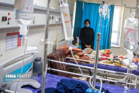 گزارش تصویری | کودکان مبتلا به سرطان به بیمارستان شهید بقایی اهواز بازگشتند