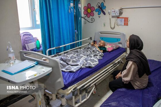 گزارش تصویری | کودکان مبتلا به سرطان به بیمارستان شهید بقایی اهواز بازگشتند