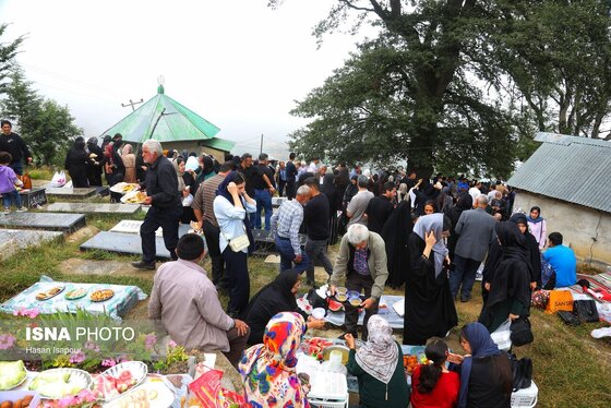 گزارش تصویری | آیین «۲۶ عَیدِماه طبری»؛ عید مردگان - سوادکوه
