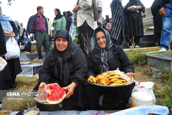 گزارش تصویری | آیین «۲۶ عَیدِماه طبری»؛ عید مردگان - سوادکوه