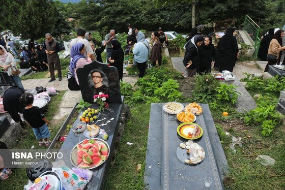 گزارش تصویری | آیین «۲۶ عَیدِماه طبری»؛ عید مردگان - سوادکوه