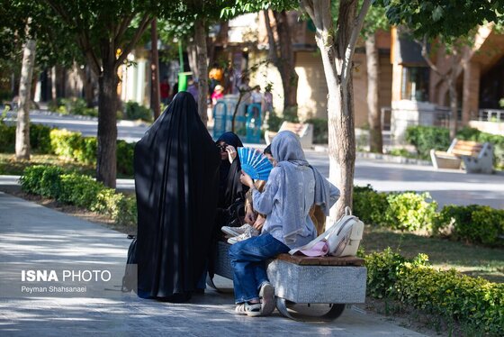 گزارش تصویری | تابش خورشید گرم بر سر اصفهان