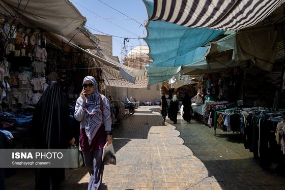 گزارش تصویری | تابش خورشید گرم بر سر اصفهان