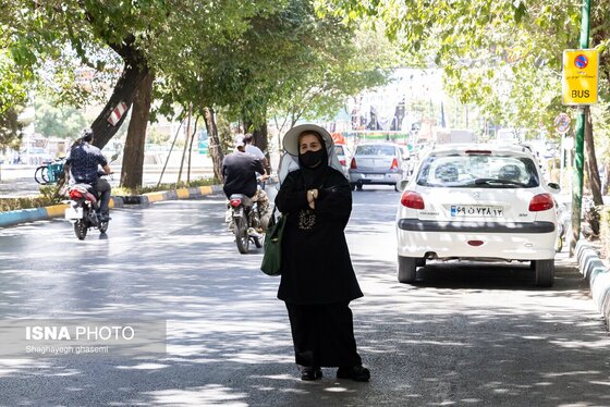 گزارش تصویری | تابش خورشید گرم بر سر اصفهان