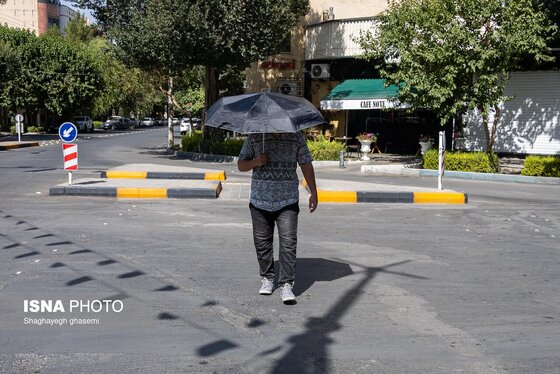 گزارش تصویری | تابش خورشید گرم بر سر اصفهان