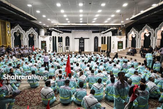گزارش تصویری | آیین اذن خدمت کاروان خدام الحسین (ع) شهرداری مشهد