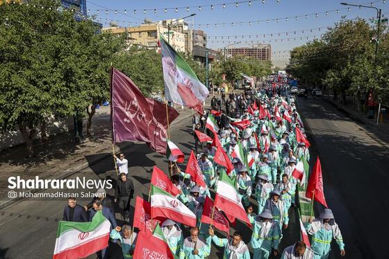 گزارش تصویری | آیین اذن خدمت کاروان خدام الحسین (ع) شهرداری مشهد