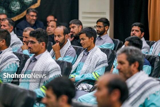 گزارش تصویری | آیین بدرقه کاروان خدام‌الحسین(ع) شهرداری مشهد در دفتر آیت‌الله سیداحمد علم‌الهدی