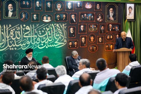 گزارش تصویری | آیین بدرقه کاروان خدام‌الحسین(ع) شهرداری مشهد در دفتر آیت‌الله سیداحمد علم‌الهدی