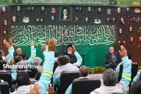 گزارش تصویری | آیین بدرقه کاروان خدام‌الحسین(ع) شهرداری مشهد در دفتر آیت‌الله سیداحمد علم‌الهدی